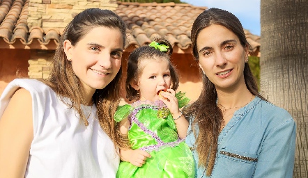  Eugenia Musa, Eugenia Abud y Lorena Andrés.