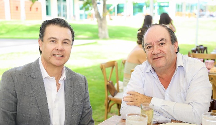  Javier Mercado y Enrique Martín Del Campo.