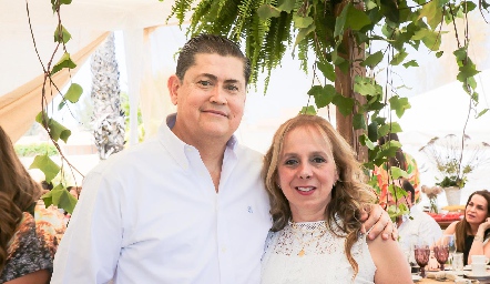  Gerardo Lozano y Anabel Pechir.