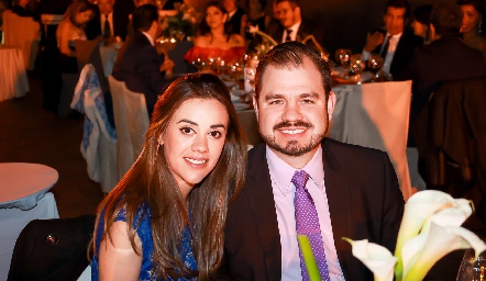  María Pía González y Daniel López.