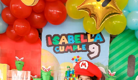  Isabella cumple 9.