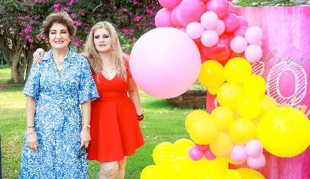  María Zendejas y Silvia Foyo.