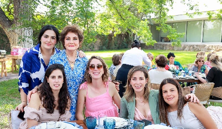  María José Velázquez, María Zendejas, Jimena Güemes, Patricia Dávila, Michelle Mendoza y María José Barragán.