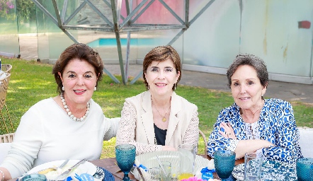  Lourdes Abella, María Martí y Carmen Zorrilla.