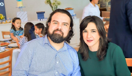  Humberto Rivera y Claudia Zárate.