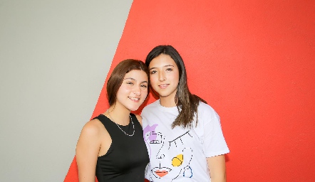  Daniela Guerra y María Heredia.