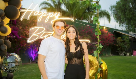  Pablo Labastida e Isa Villanueva.