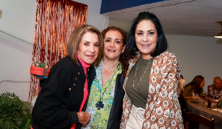  Martha Elena Espinosa, Martha Elena Meade y Ana Luisa Lujambio.