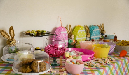  Mesa de dulces.