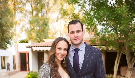  Paola Cerón y Andrés Aranda.