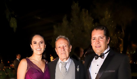  Gabriela Ramírez, Javier Ramírez y Ramón Orozco.