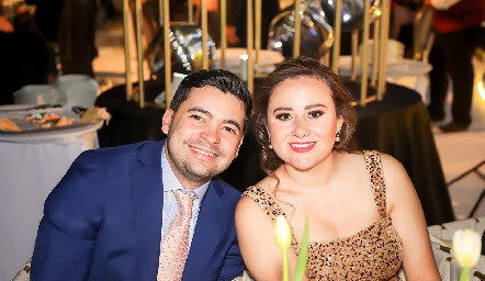  Ernesto Navarro y Lorena Madrigal.