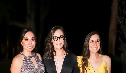  Liliana González, Liliana Ibarrola y Ana Isabel Espinoza.