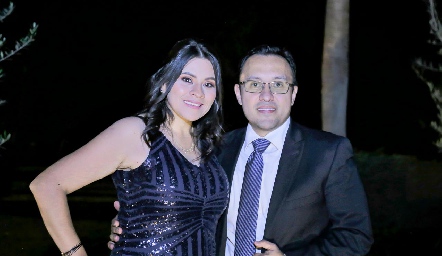  Lupita Sánchez y Carlos Medina.