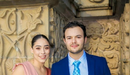  Daniela de la Huerta y Daniel Medina.