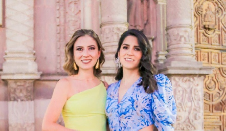  Elizabeth Treviño y Daniela González.