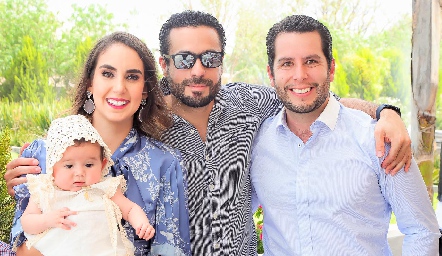  Lu Borbolla, Camila Castillo, Samuel Morales y Juan Pablo Castillo.