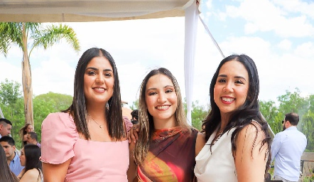  Sofía Perafán, Ana Paty Gerardo y Ale Negrete.