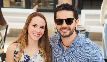  Anie Rangel y César Correa.