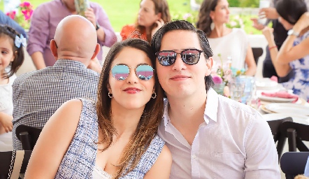  Ximena López y David Barrientos.