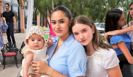  Camila Castillo, Macarena Fernández e Inés Rivera.