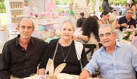  Jaime Borbolla, Marcela Borbolla y Guillermo Borbolla.