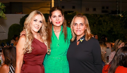  Eleida de Torres, Martha Díez Gutiérrez y Mimí Hinojosa.