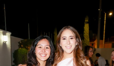  Marijó López y Diana Olvera.
