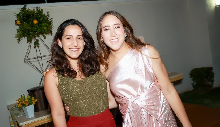  María Lavín y Diana Olvera.