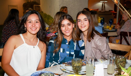  Marijo López, Car y Claudia.
