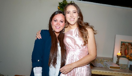  Daniela Echenique y Diana Olvera.