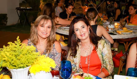  Ana Von der Meden y Rosy Hérnández.