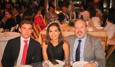  Daniel Carreras, Lorena Torres y Daniel Carreras.