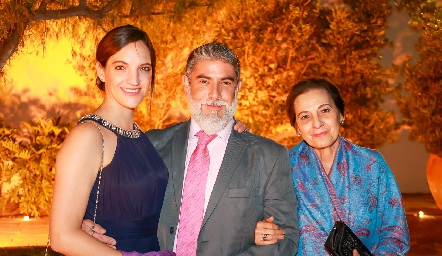 Janet Casaubón, Mauricio Jofré y Carolina Hernández.