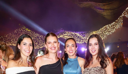  Ale Mauricio, Ana Sofía Solana, Montse Berrueta y Renata Castillo.