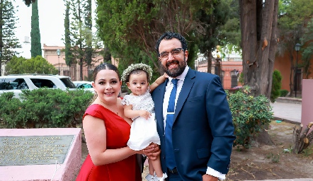  Familia Romo Lozano, Susana, Alena y Mauricio.