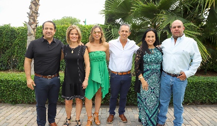  Aldo Pizzuto, Marcela Benavente, Cecilia Limón, Eduardo Espinosa, Marcela de la Maza y Jaime Ascanio.