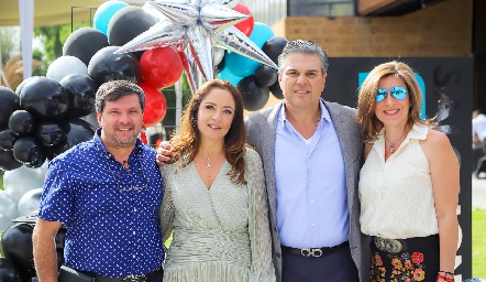  Rodrigo Esmer, Claudia Altamirano, Salomón Dip y Beatriz Rivera.