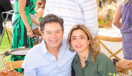  David Martínez y Martha Lasso.
