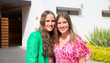 Kamila Dip y María Emilia Díaz.