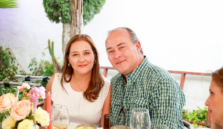  Isabel Aldrete y Marcelo Leautaud.