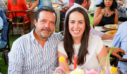  Juan Carlos de la Rosa y Ximena Burber.