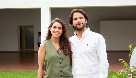  Victoria Álvarez y Rodrigo Mercado.