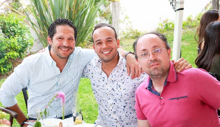  Fermín Ramírez, Horacio del Castillo y Santiago Rubín.