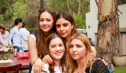  Bárbara Lafuente, Connie Hermosillo, Mariana Mendizábal y Marisol de los Santos.