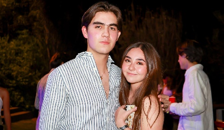 Paulo Stevens y Constanza Navarro.