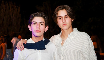  Diego Payán y Leo Zermeño.
