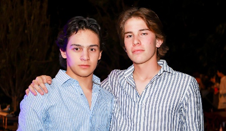  Mike Fernández y Agustín García.