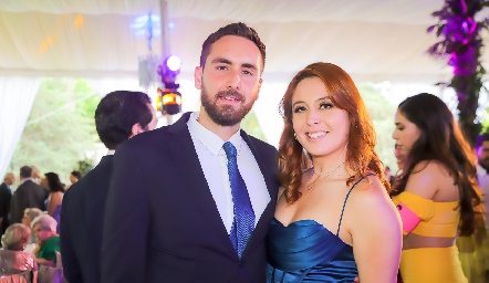 José Miguel González Serment y Fernanda perales.