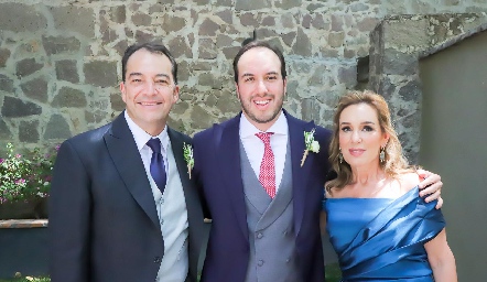  Eduardo González, Eduardo González y María Elena Ávila.